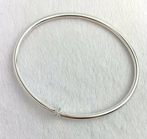 SS Flex Bangle w/6.0mm Cups