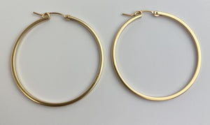 14k Gold Filled Hoop Earrings