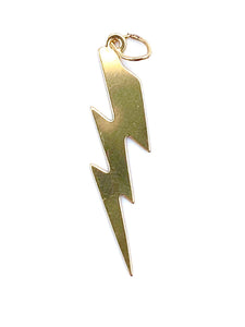 14KGF Lightning Pendant , Sku#379-C