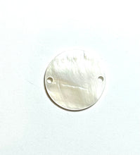 White Mother Of Pearl Shell, Circle Mother Of Pearl, Carved MOP, Sku#M3004