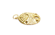 14KGF Circle Flower Charm 732-C