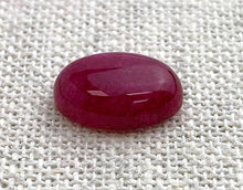 Ruby Oval Cabochon