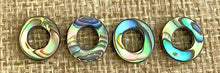 Abalone Circle Charm