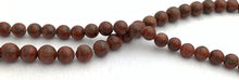 Sesame Red Jasper Bead Strand
