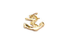 14KGF Anchor and Snake Charm 1037-C