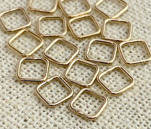 GF Jump Ring Square 20.5ga (.76x6.0x6.0mm)CL