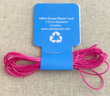 100% Recycled Ocean Plastic Cord 0.8mm