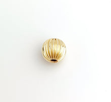 8mm Straight Corrugated Bead