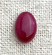 Ruby Oval Cabochon