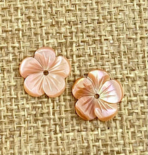 Mother of Pearl Flower Charm