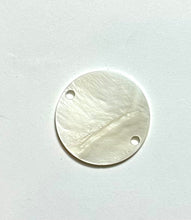 White Mother Of Pearl Shell, Circle Mother Of Pearl, Carved MOP, Sku#M3002