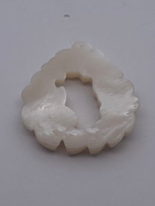 Mother Of Pearl Flower Drop, Sku#M2266