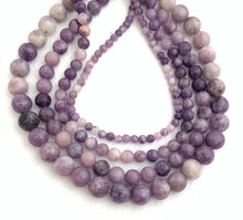 Purple Mica Bead Strand