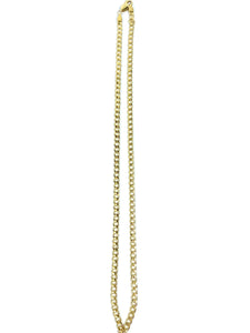 Gorgeous 14KGF 20” 4mm Cuban Curb Chain, 14KGF, 14K Gold Filled, 14K Gold Fill, Sku: S4007CHR-20