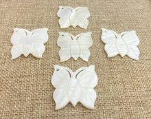 Mother of Pearl Butterfly Charm