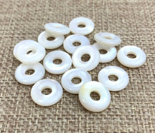 Mother of Pearl Donut Beads