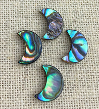 Abalone Moon Charm
