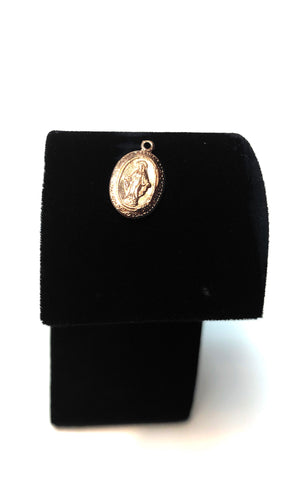 14kGF Oval Jesus Charm