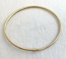 14kGF Flex Bangle w/4mm Cup & Peg