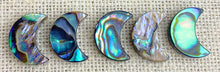 Abalone Moon Charm