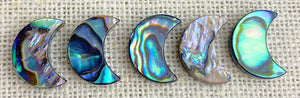 Abalone Moon Charm