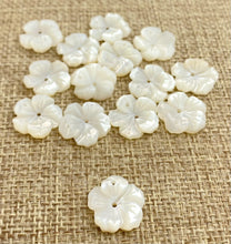 Mother of Pearl Flower Charm Sku#M79