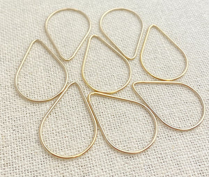 14k GF Teardrop Jump Ring 1.02x29x20mm CL