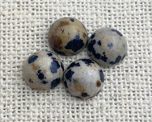 Dalmatian Jasper Circle Cabochon
