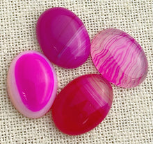 Rose Banded Agate Oval Cabochon