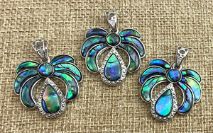 Abalone Sterling Silver Pendant