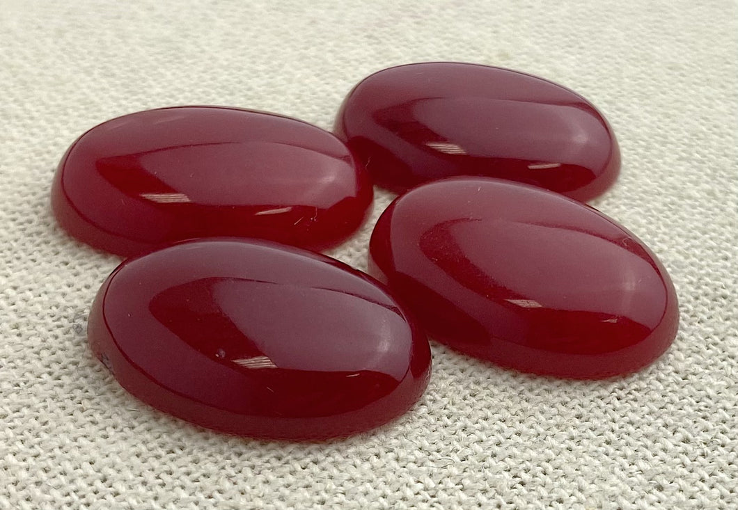 Ruby Oval Cabochon