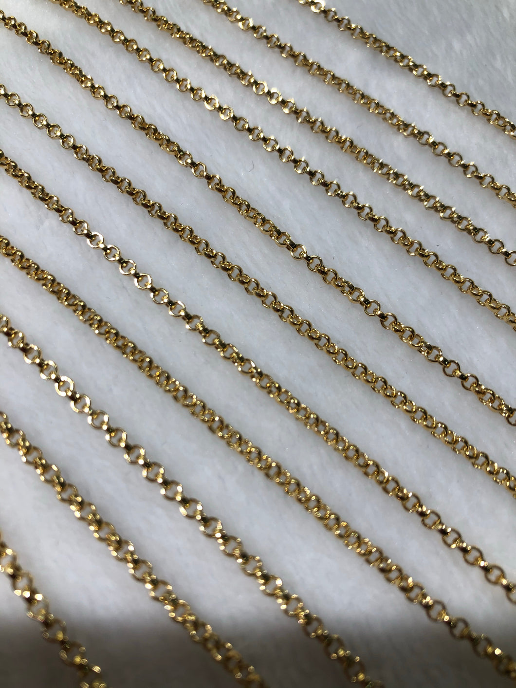 14K Gold-filled Rolo Chain