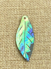 Abalone Leaf Charm