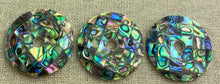 Abalone Circle Charm