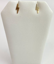14k Gold Filled Lightning Stud Earring