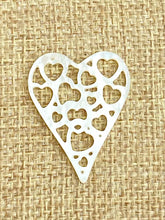 Mother of Pearl Heart Charm