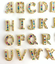 14k Gold Plated Initial Charms
