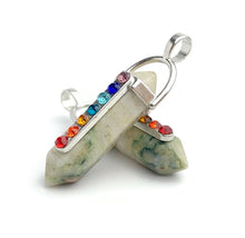 Transvaal Jade Silver Plated Pendant