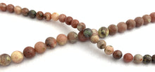 Plum Jasper Bead Strand