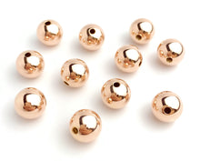 14k Rose Gold Filled 10mm Bead