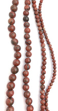 Sesame Red Jasper Bead Strand