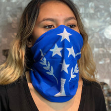 Kosrae State Flag Face Mask, Neck Gaiter, Scarf, etc.
