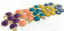 Gold Plated Shell Charm