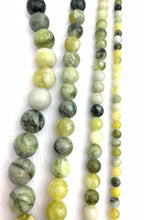 Blue & White Jade Bead Strand Sku#M2885