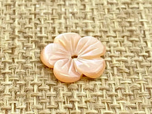 Mother of Pearl Flower Charm