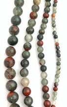 African Bloodstone Bead Strand