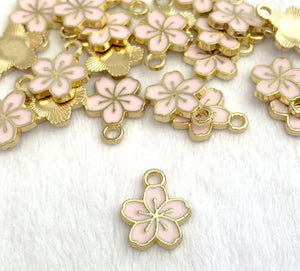 Gold Plated Flower Charm Sku#M3102