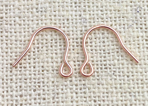 14k RGF Ear Wire .028” (0.71mm)