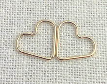 14k Gold Filled Heart Jump Ring CL 1x15.0mm