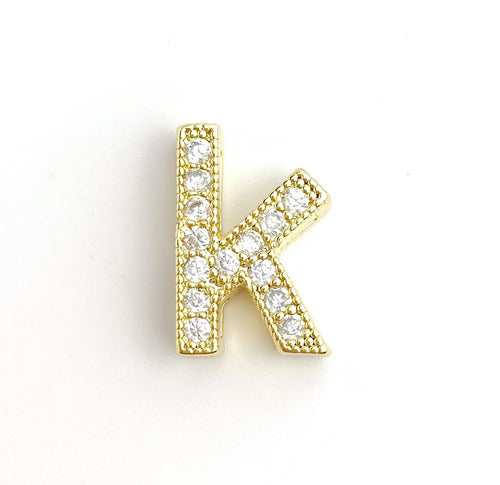 Gold Plated “K” Initial Charm